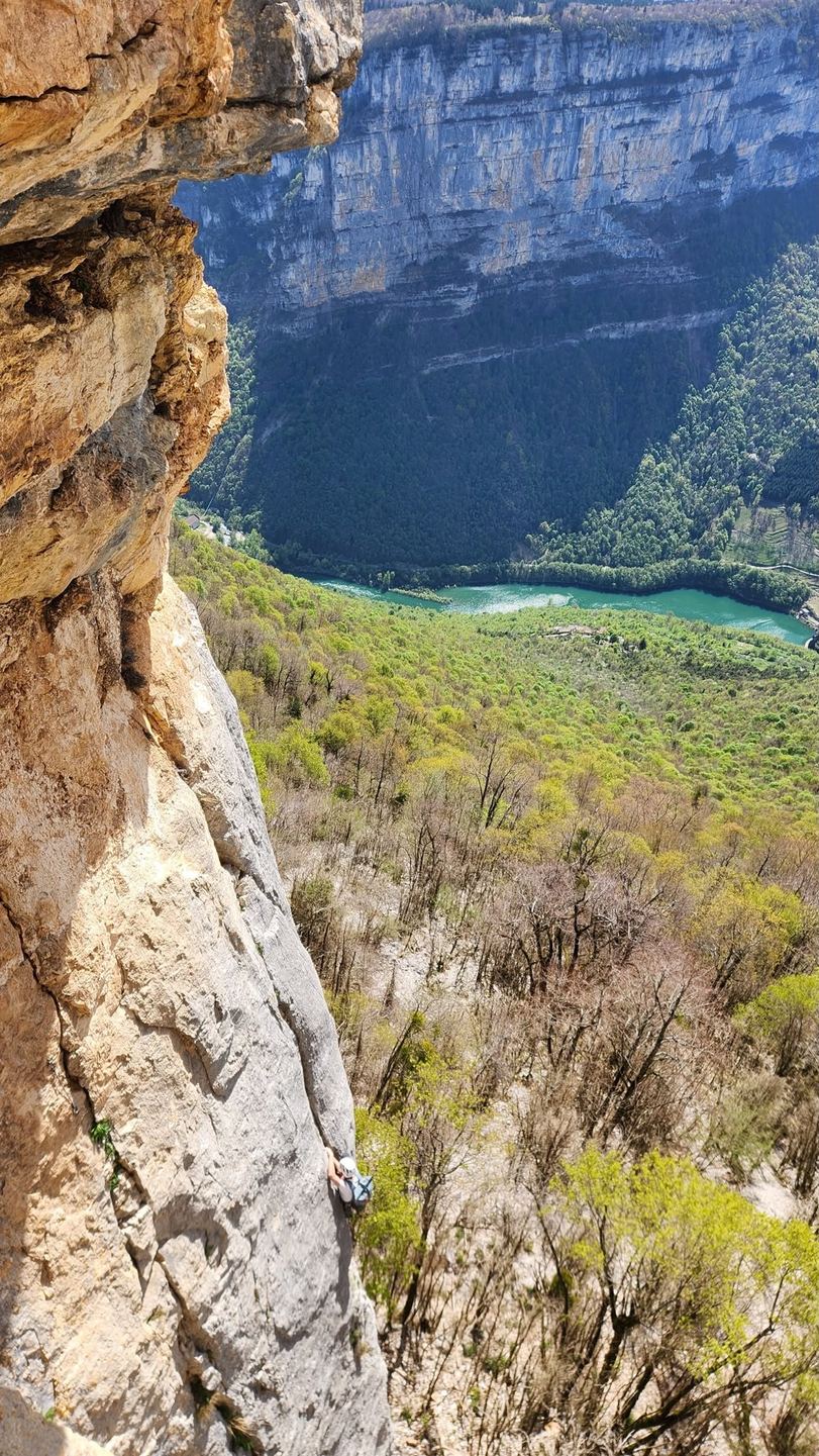 Les reliefs et les parois du Verdon