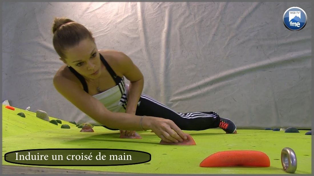 Image de la vidéo « L’ouverture sur mur d’escalade ».